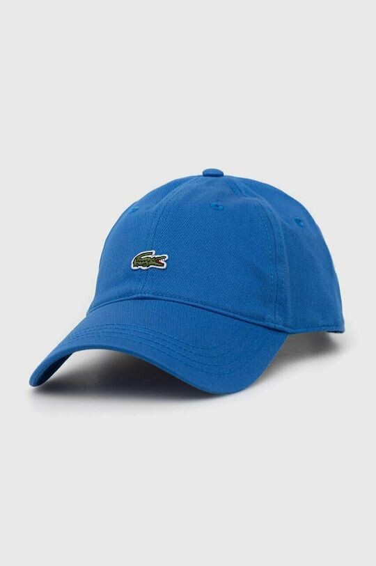 

Бейсболка из хлопка Lacoste, синий
