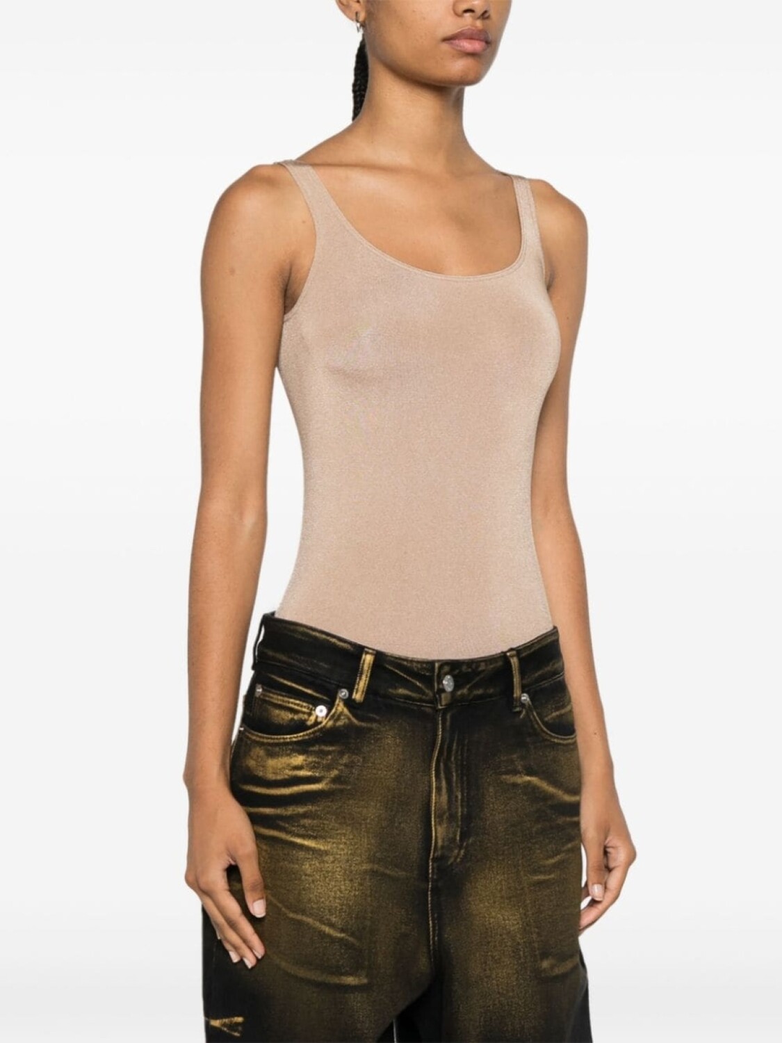 

Wolford боди Ямайка, коричневый