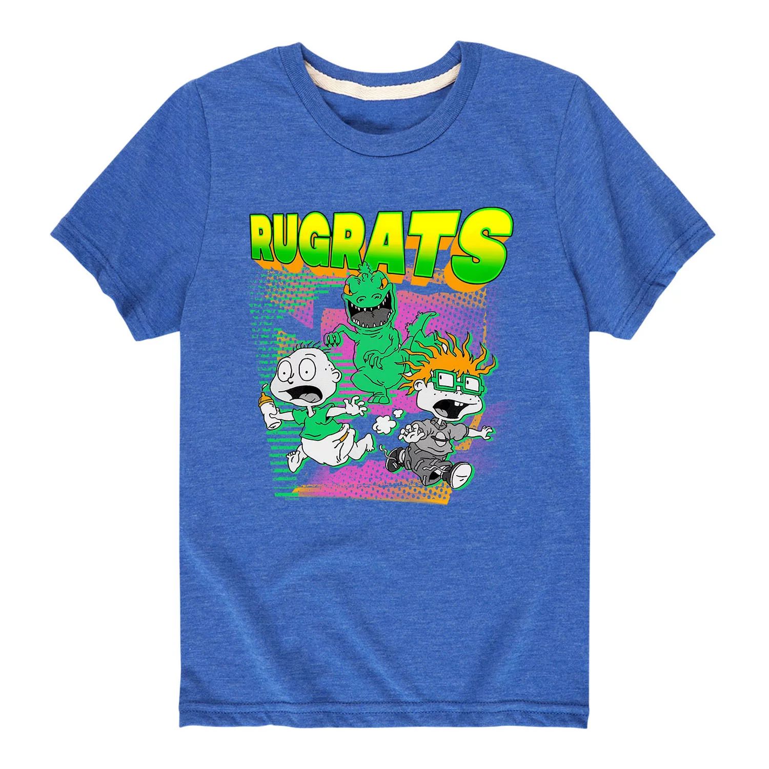Футболка с рисунком Rugrats Run для мальчиков 8–20 лет Nickelodeon