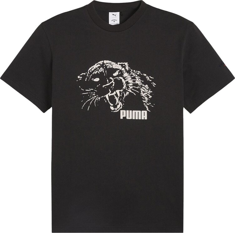 

Футболка Puma x Noah Short Graphic 'Black', черный