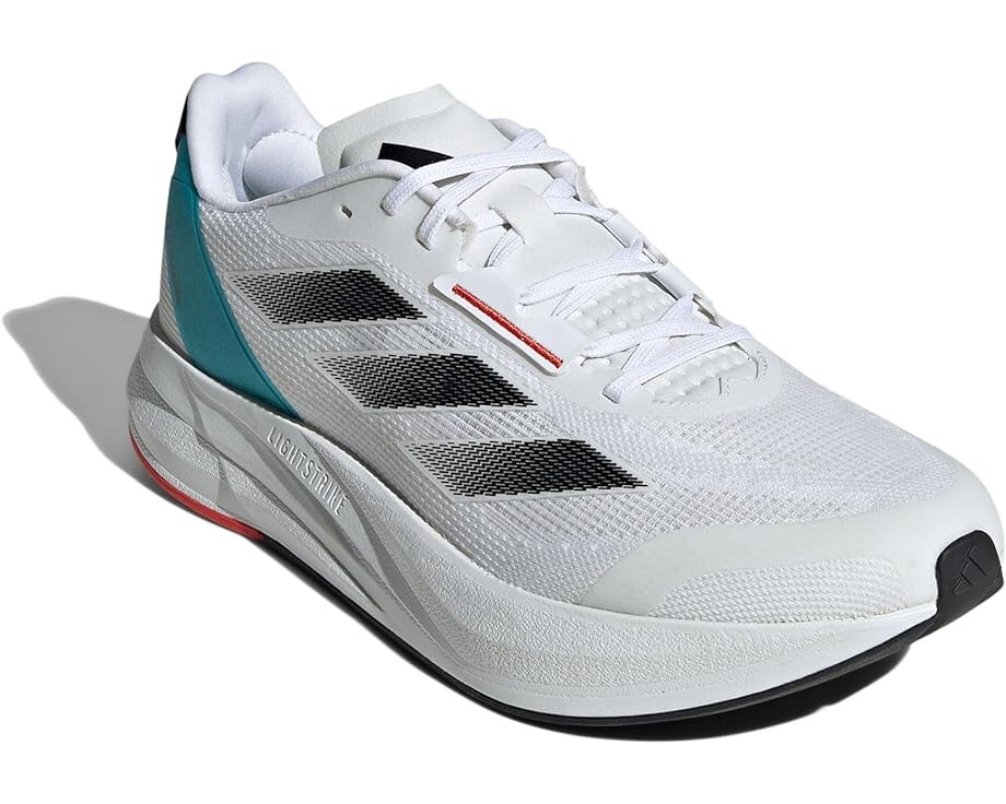 

Кроссовки adidas Running Duramo Speed, цвет White/Black/Lucid Cyan