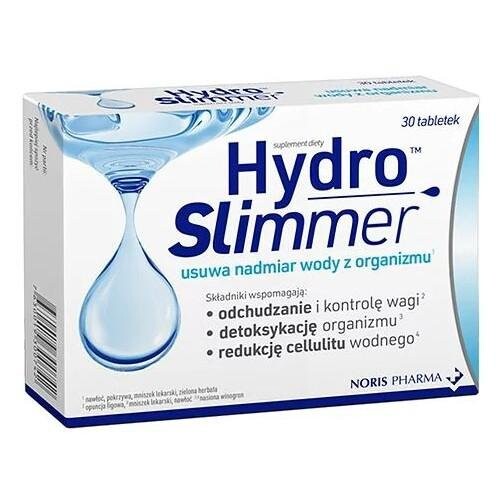 

Hydroslimmer, Выведение воды из организма, 30 таблеток