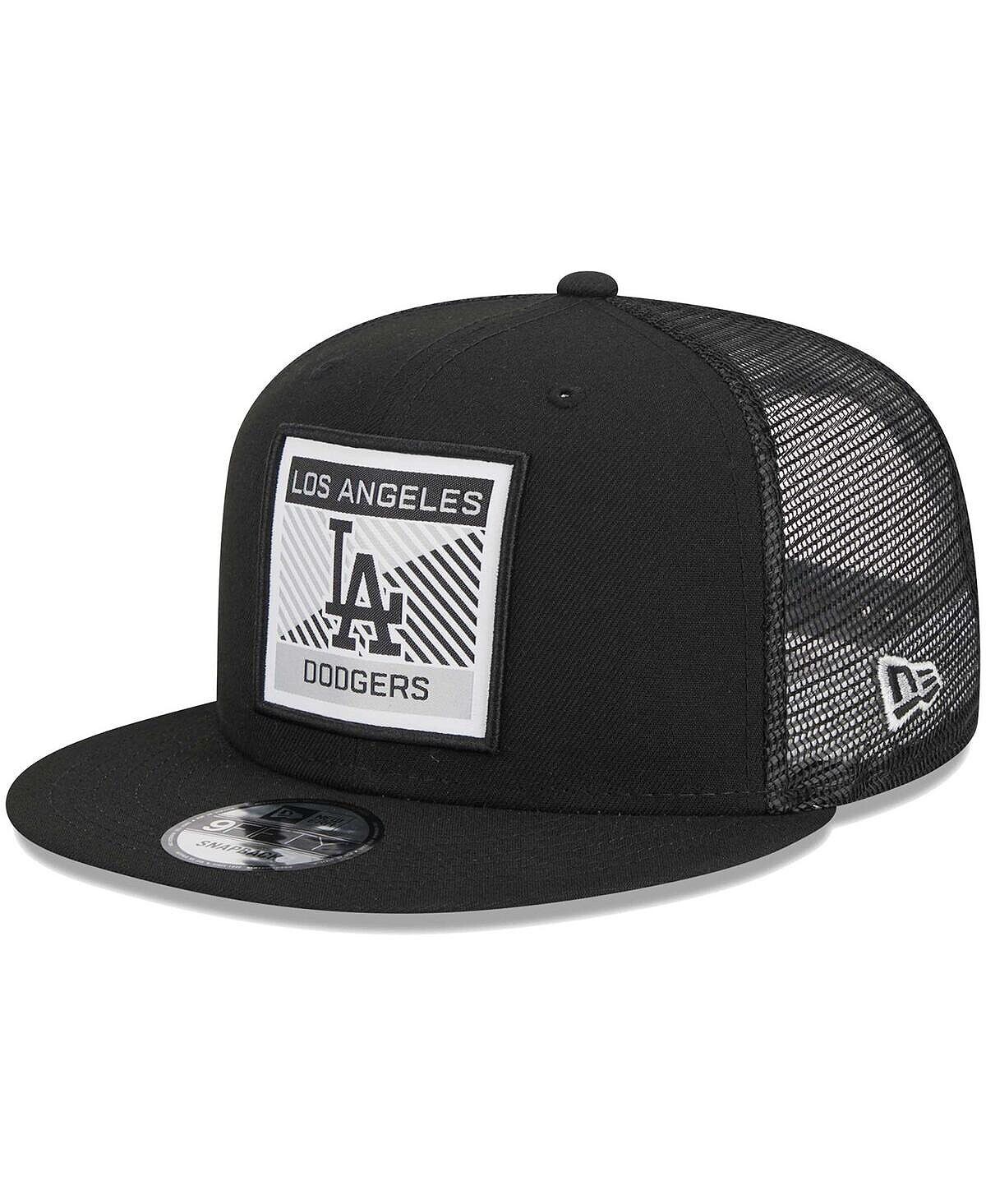 

Мужская черная кепка Snapback Los Angeles Dodgers Scratch Squared Trucker 9FIFTY New Era
