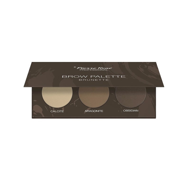 

Pierre Rene Палетка для бровей Brow Palette 03 Брюнетка 3x1,3г