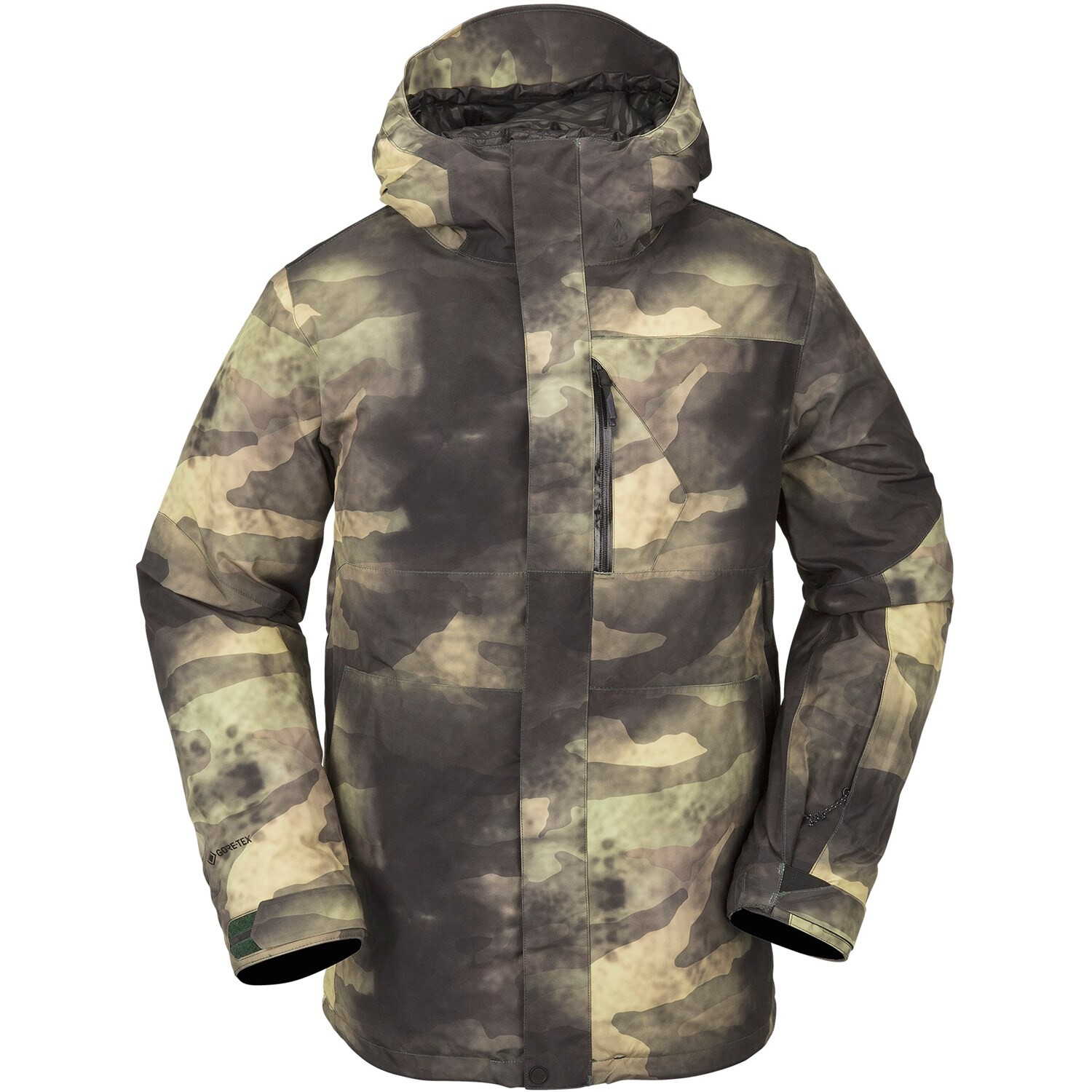 

Куртка Volcom L Goretex, темно-зеленый