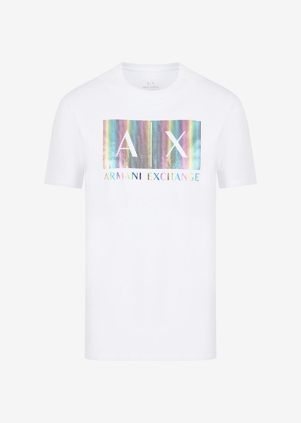 

Футболка стандартного кроя Armani Exchange, белый