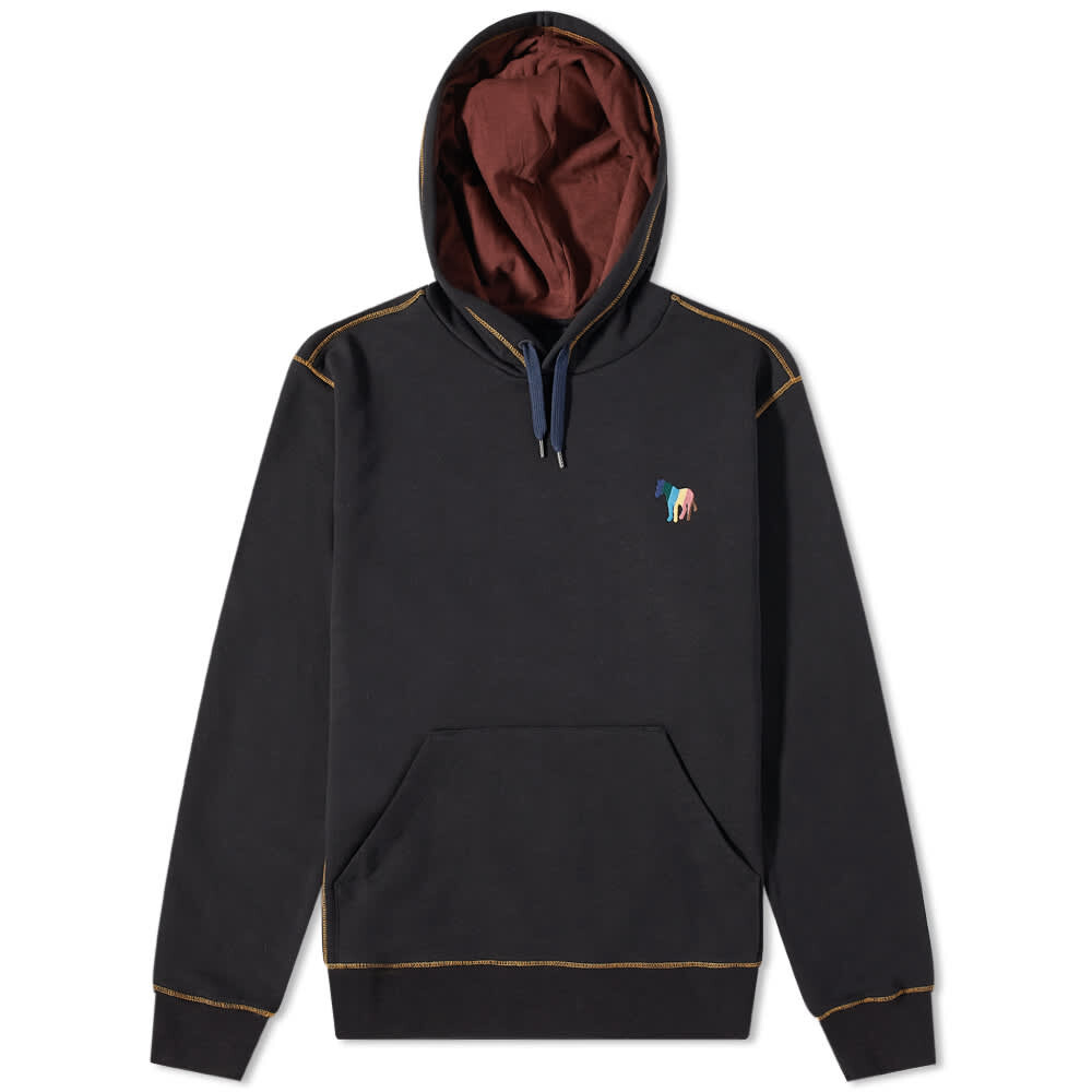 

Толстовка Paul Smith New Zebra Popover Hoody, Черный
