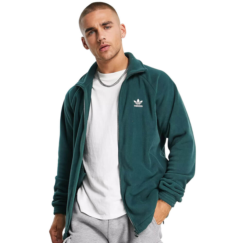 

Куртка Adidas Originals Adicolor Fleece, зеленый