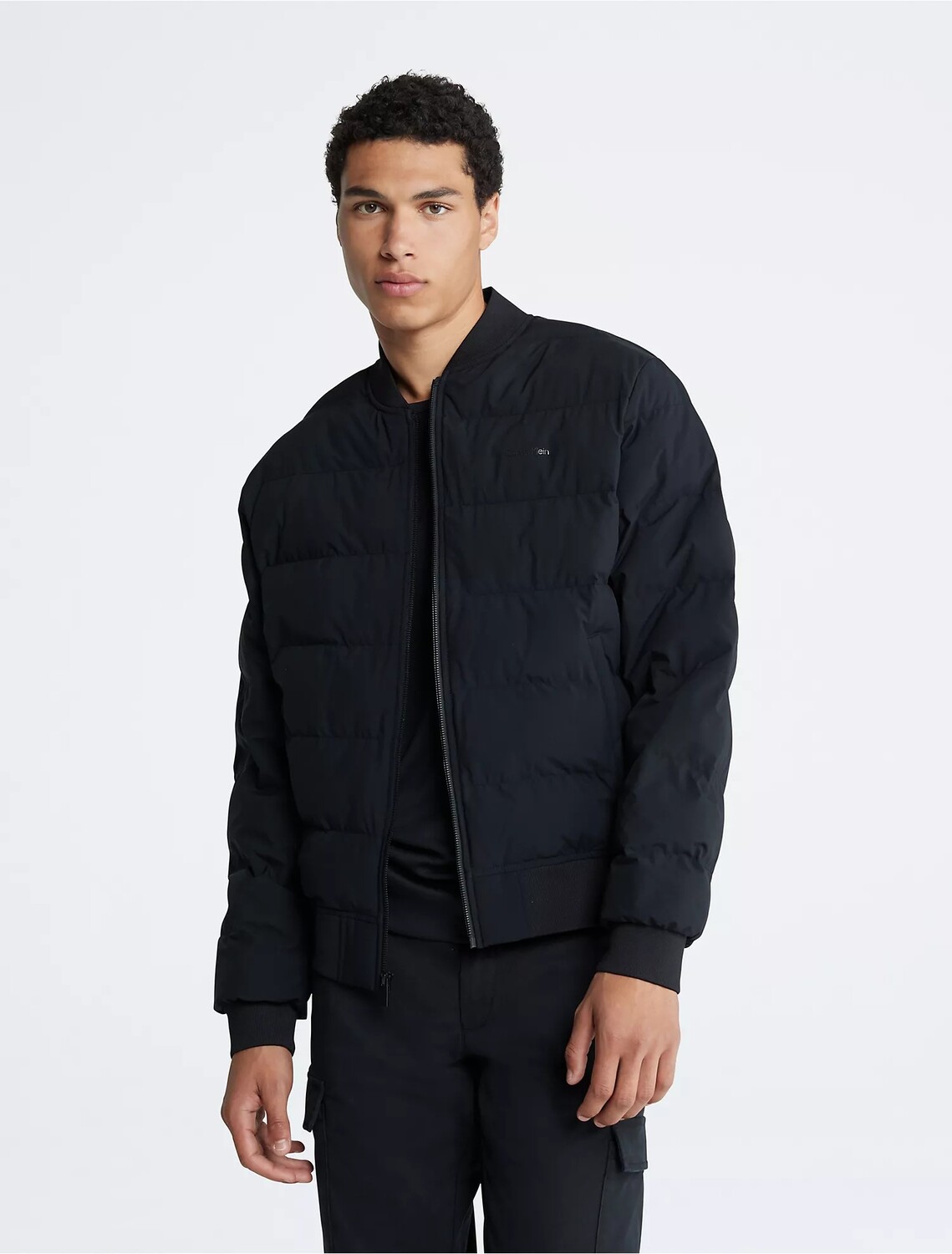 

Куртка-бомбер Calvin Klein Puffer, черный
