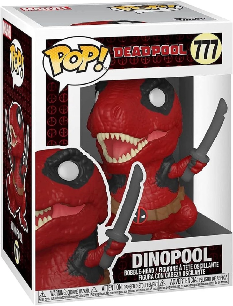 Фигурка Funko POP! Marvel: Deadpool Parody - Dinopool фигурка marvel funko pop deadpool thumb up