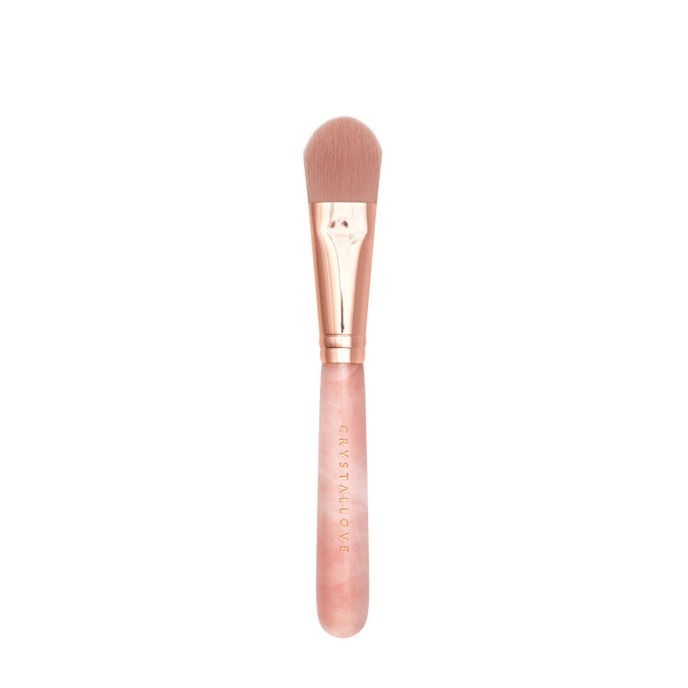 

Crystallove Beauty Collection кисть для маски из розового кварца, 1 шт.