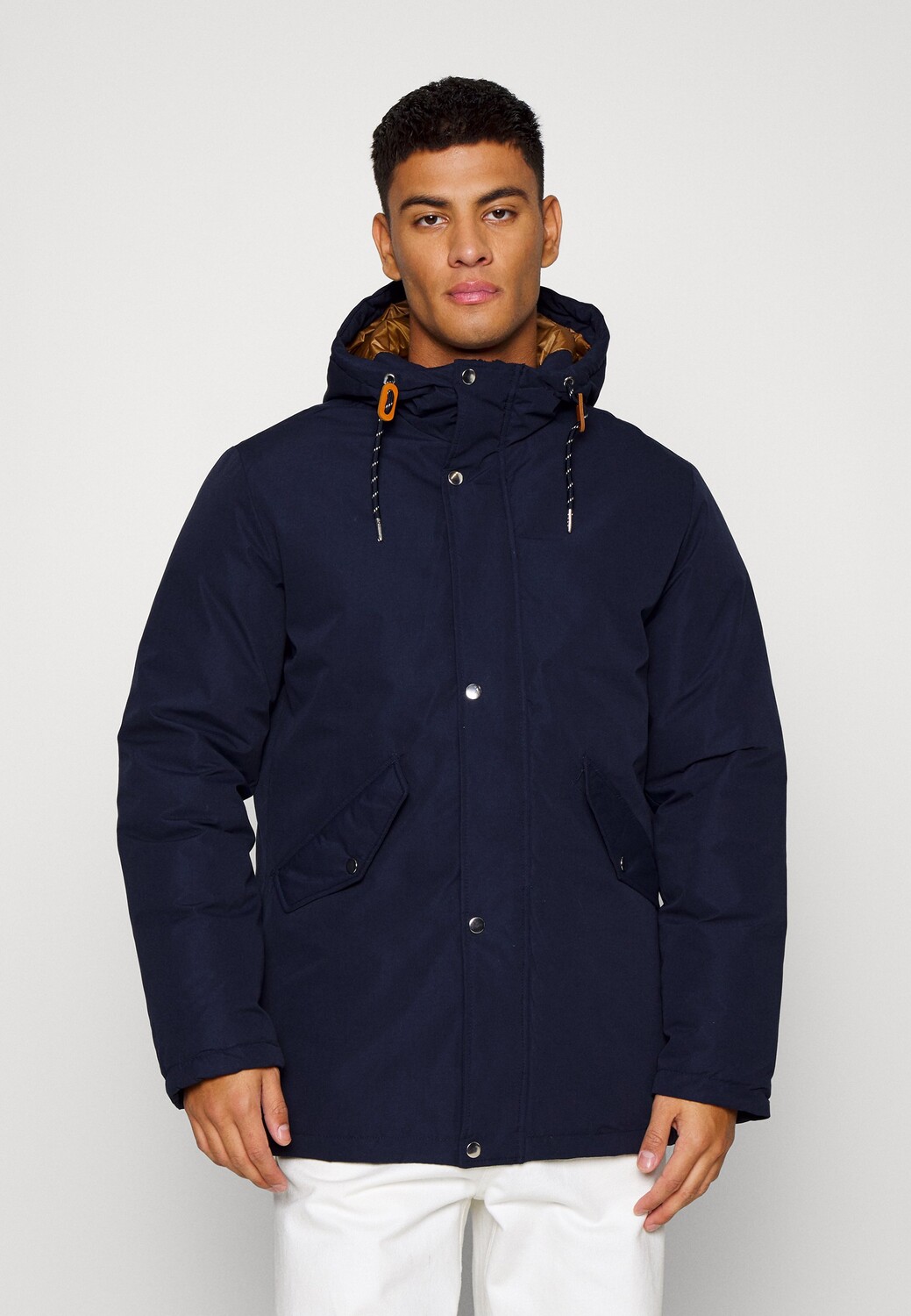 

Пальто зимнее Jack & Jones, синий