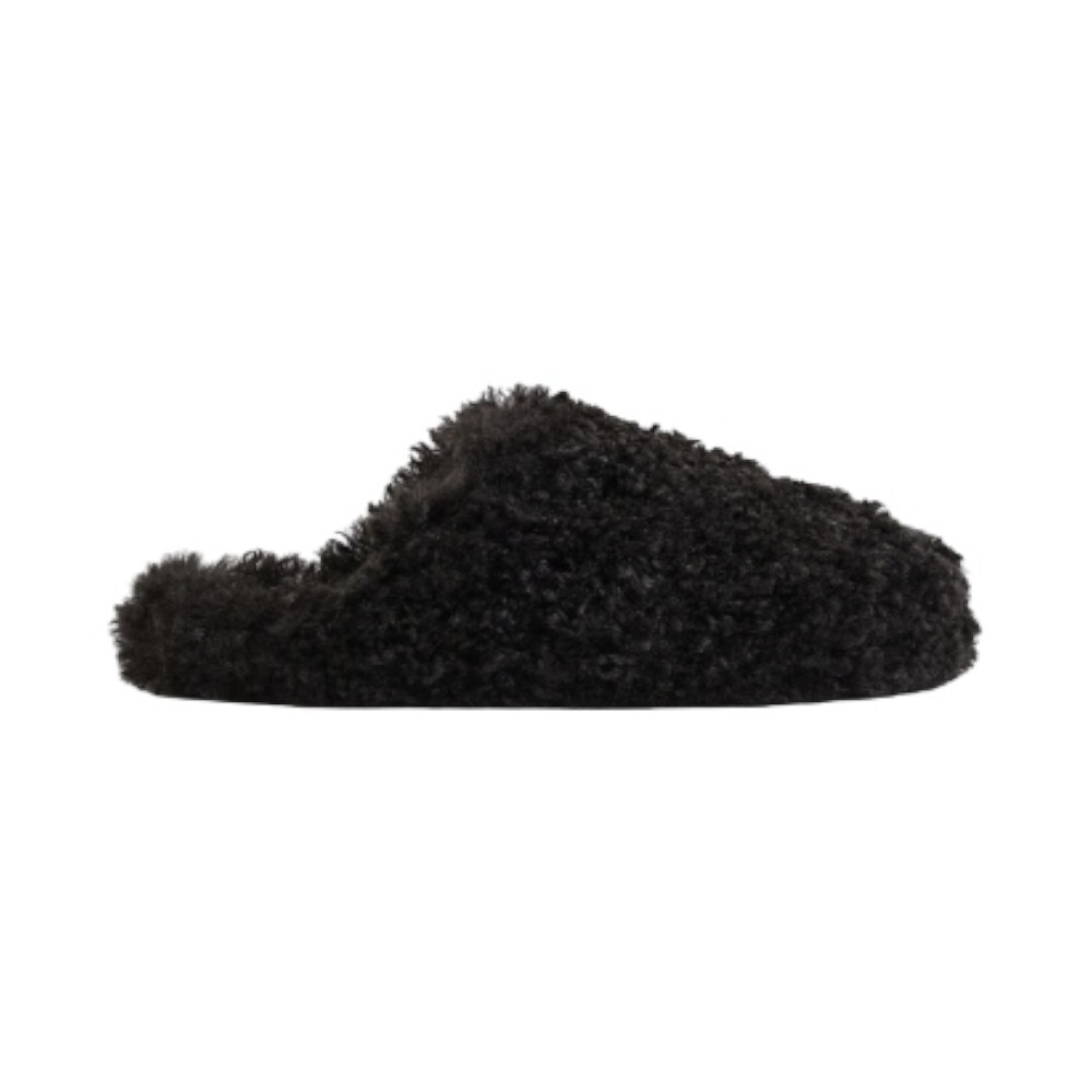 

Мягкие тапочки H&M Fluffy Slippers, черный