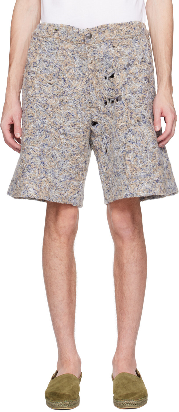

Эксклюзивные бежевые шорты SSENSE VITELLI