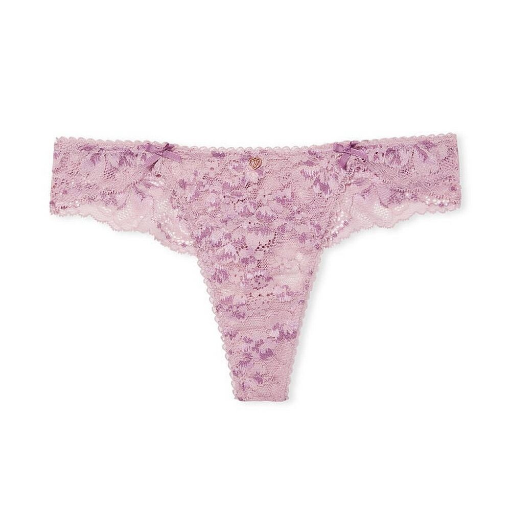 

Стринги Victoria's Secret Body By Victoria Lace Wrap, светло-фиолетовый