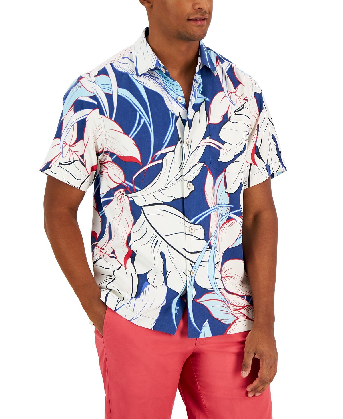 

Мужская жаккардовая рубашка fronds isles Tommy Bahama, мульти