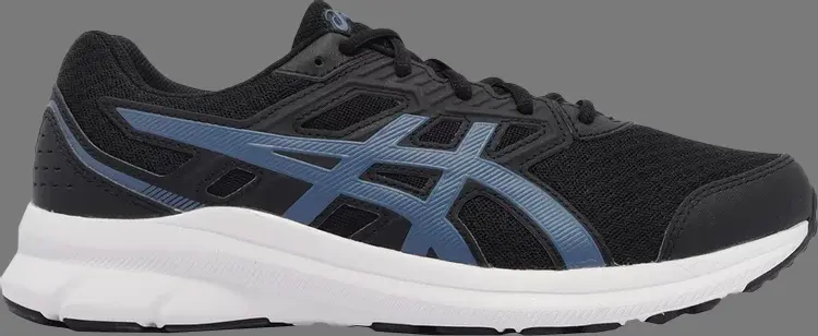 

Кроссовки jolt 3 4e wide 'black azure' Asics, черный