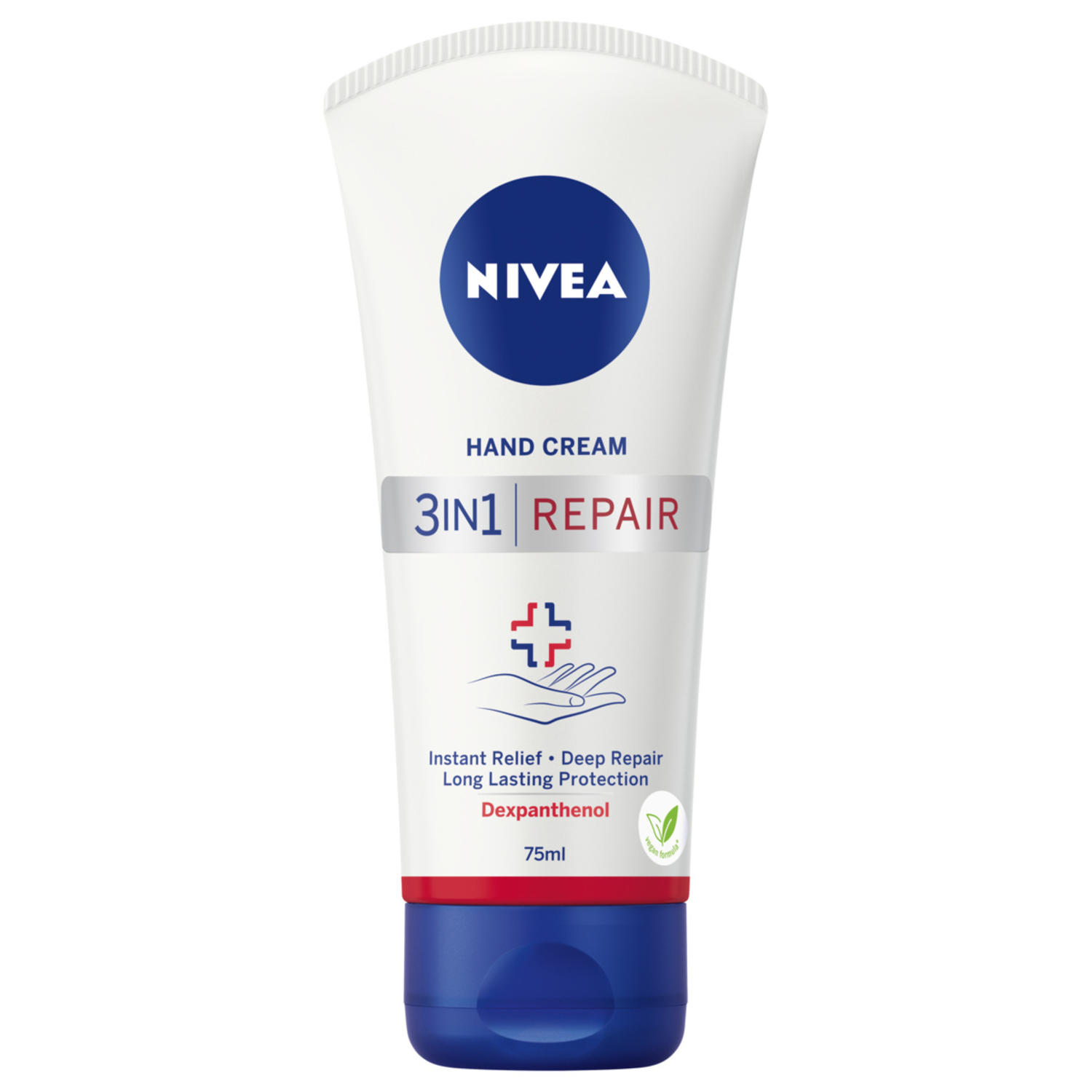 Nivea Repair регенерирующий крем для рук 3в1 восстанавливающий уход, 75 мл academie крем youth repair увлажняющий регенерирующий уход восстанавливающий 50 мл