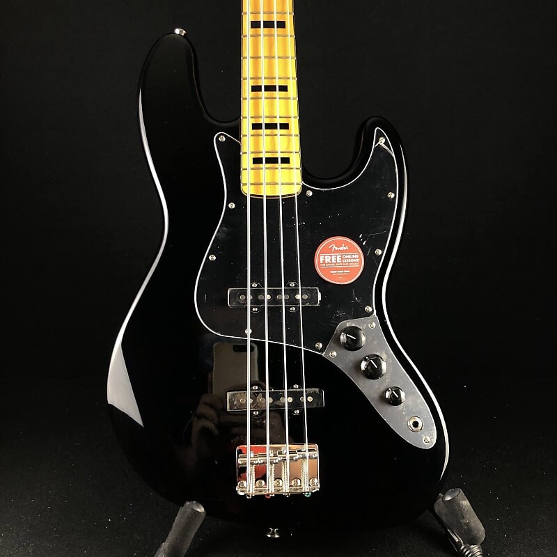 

Squier Classic Vibe 70's Jazz Bass Черный Classic Vibe 70's Jazz Bass Black