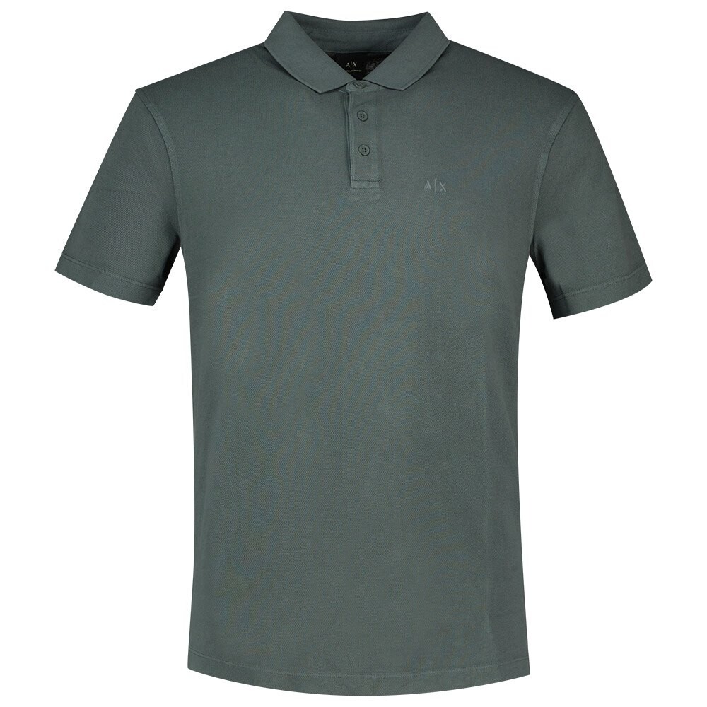 

Поло с коротким рукавом Armani Exchange 3DZFAB, серый