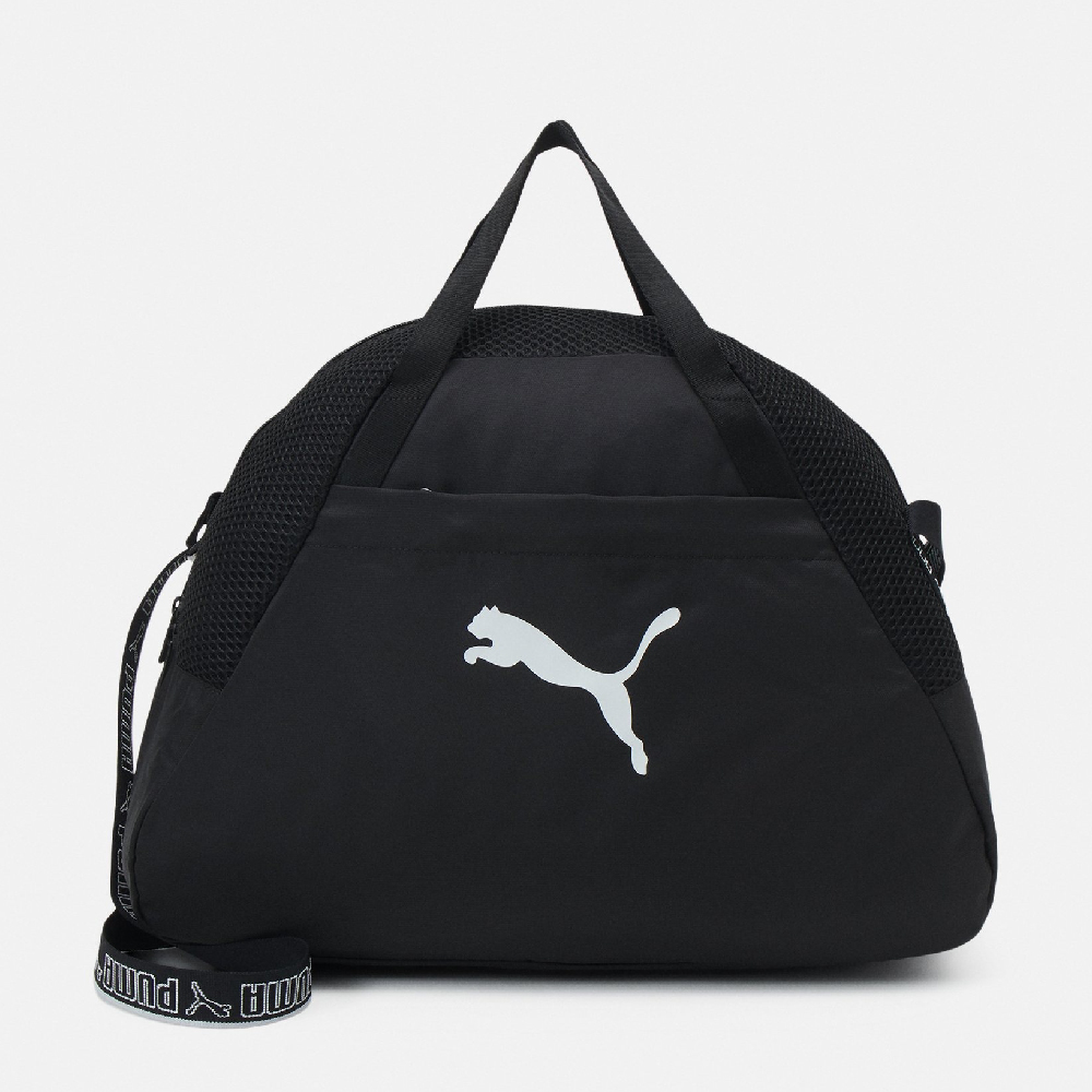 сумка спортивная puma 20х26х30 см черный Спортивная сумка Puma AT Ess Grip, черный/белый