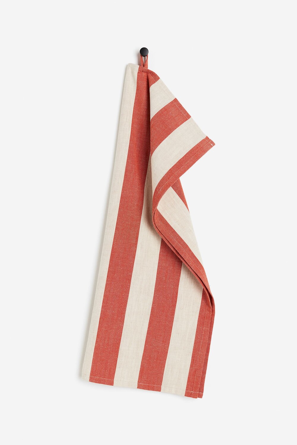 

Кухонное полотенце H&M Home Striped Linen-blend, темно-оранжевый