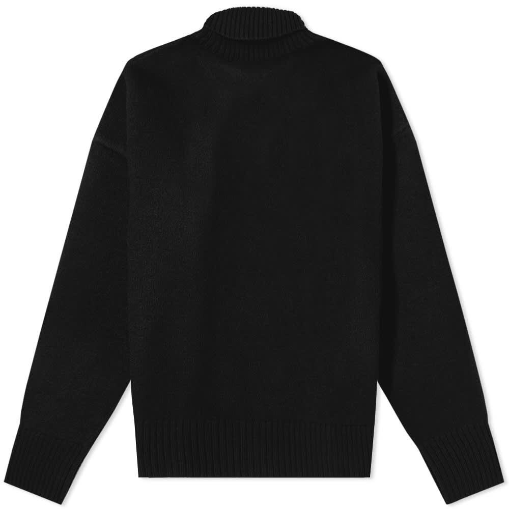 

Джемпер AMI Large A Heart Roll Neck Knit, Черный