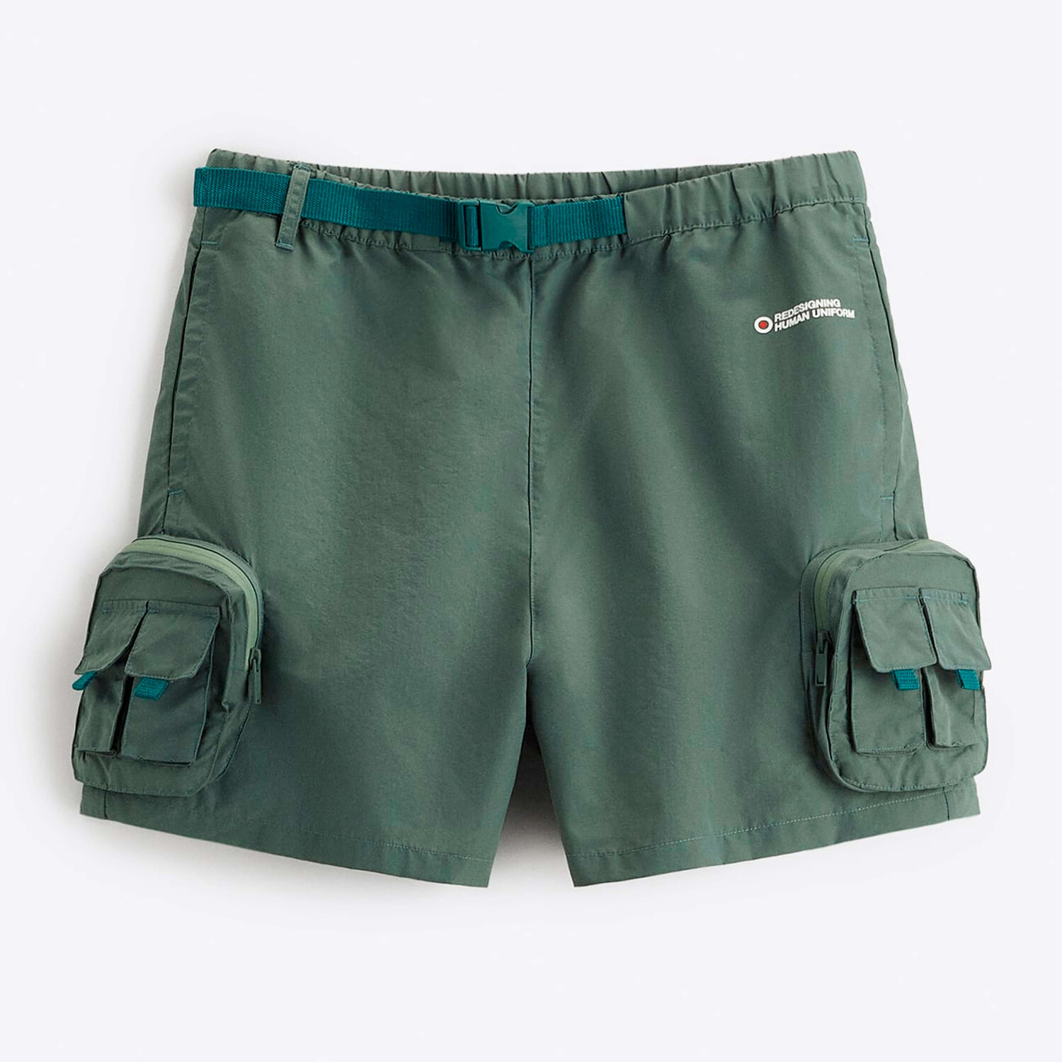 

Шорты Zara Utility Bermuda Shorts X Rhuigi - Limited Edition, зеленый