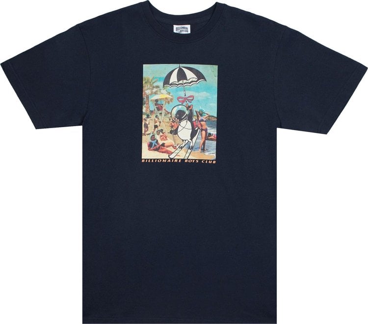 Футболка Billionaire Boys Club Retro Beach Tee 'Blue', синий - фото