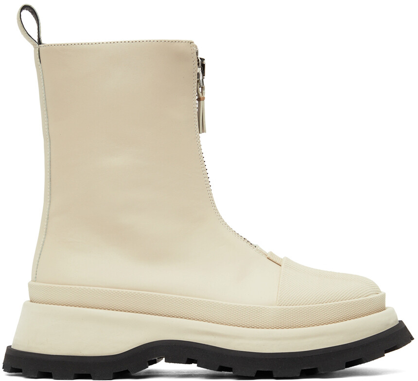 

Массивные ботинки на молнии Off-White Jil Sander