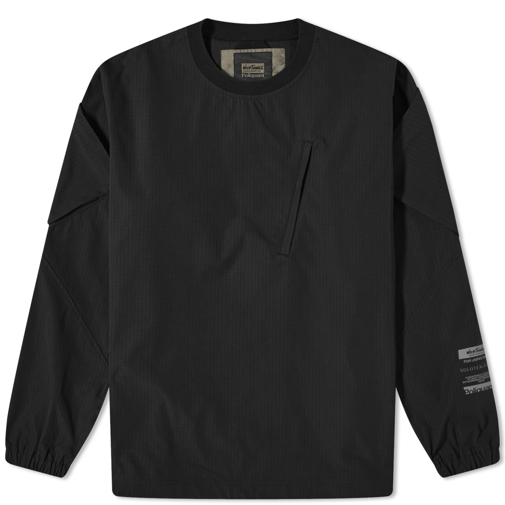Пуловер Poliquant х Wildthings Common Uniform Solotex, черный