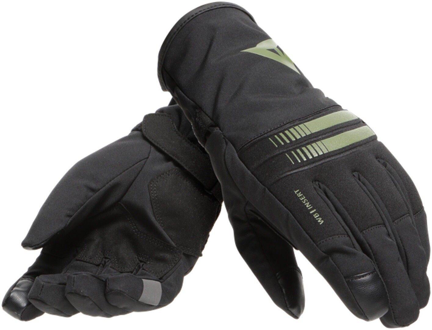 

Перчатки Dainese Plaza 3 D-Dry Ladies Motorcycle Gloves мотоциклетные, черный/зеленый