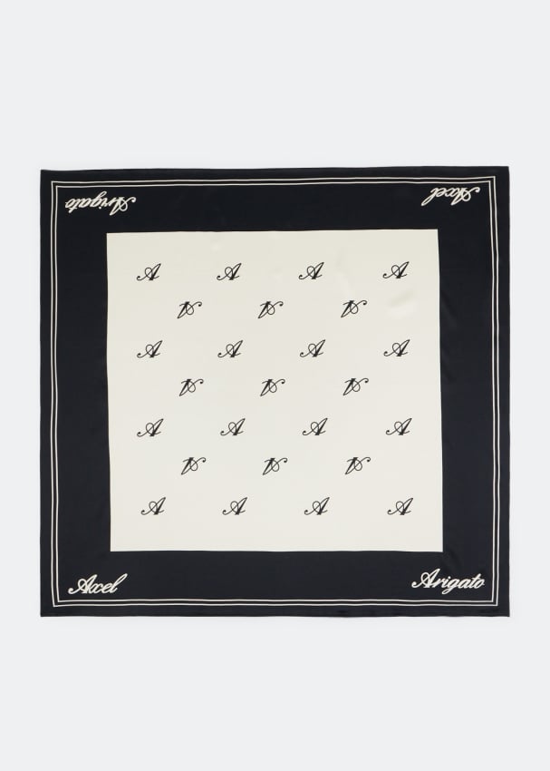 AXEL ARIGATO Signature silk scarf