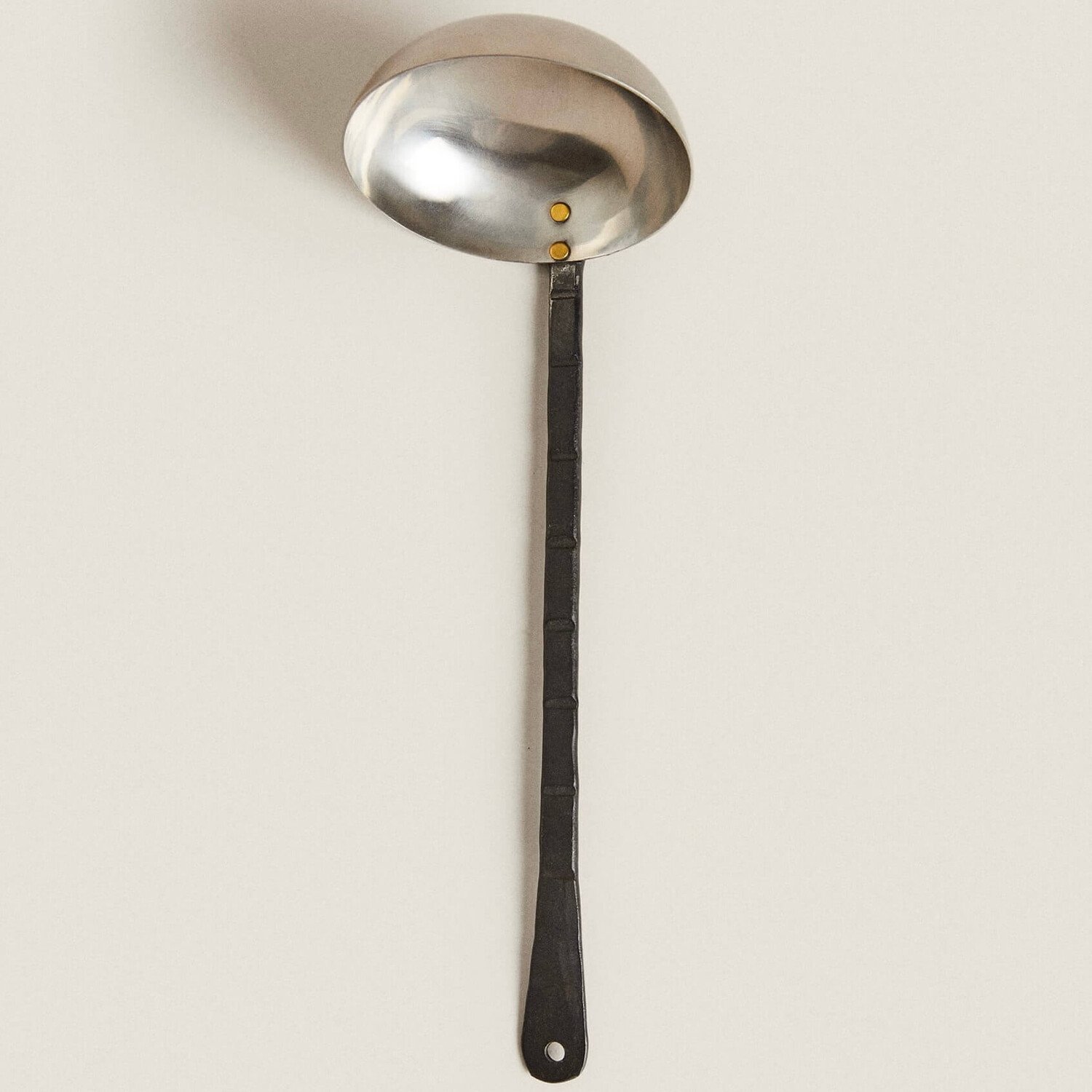

Половник Zara Home Steel With Antique Effect, стальной/черный