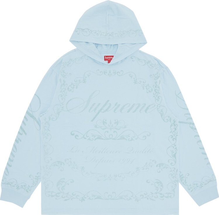 

Лонгслив Supreme Celebr Hooded Long-Sleeve Top 'Blue', синий