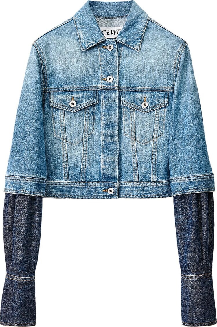 

Куртка Loewe Denim Jacket 'Blue Denim', синий