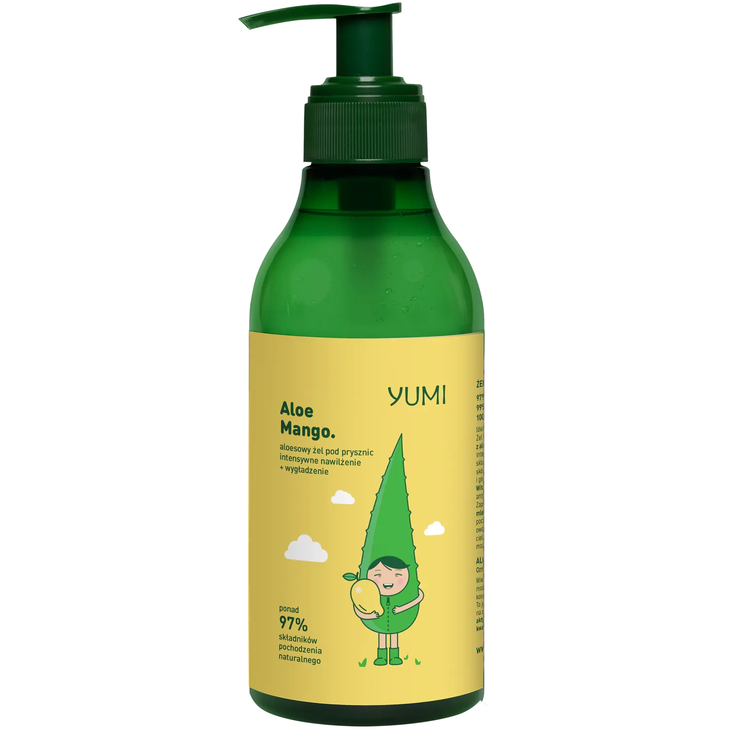 

Yumi Aloe Mango гель для душа, 400 мл