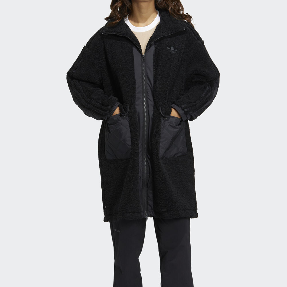

Куртка Adidas Long Sherpa, черный