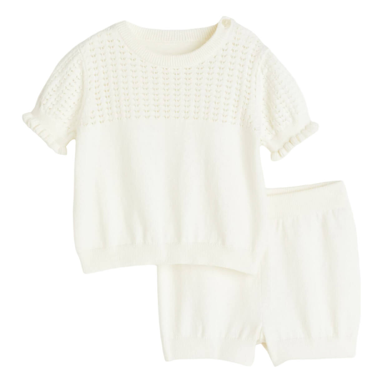 

Комплект одежды H&M Baby Knit, 2 предмета, белый