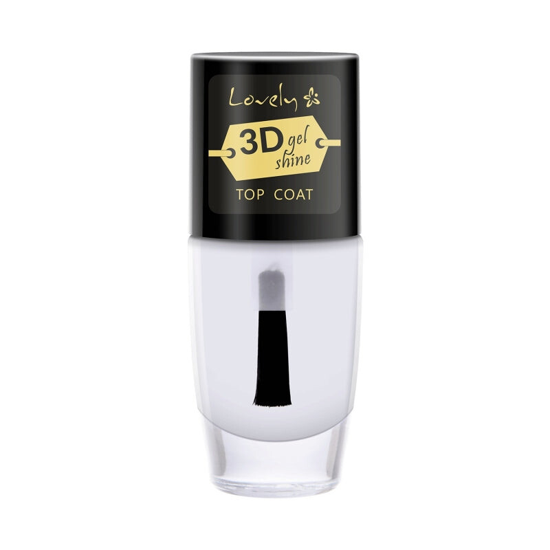 

Lovely 3D Gel Shine Top Coat гель-лак для ногтей с эффектом 3D 8мл