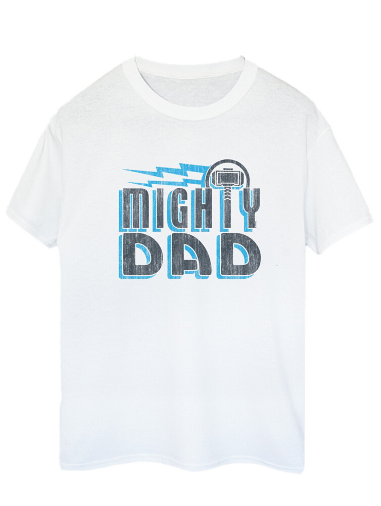 

Белая футболка для взрослых NW2 Marvel Universe Thor Dad со слоганом George., белый