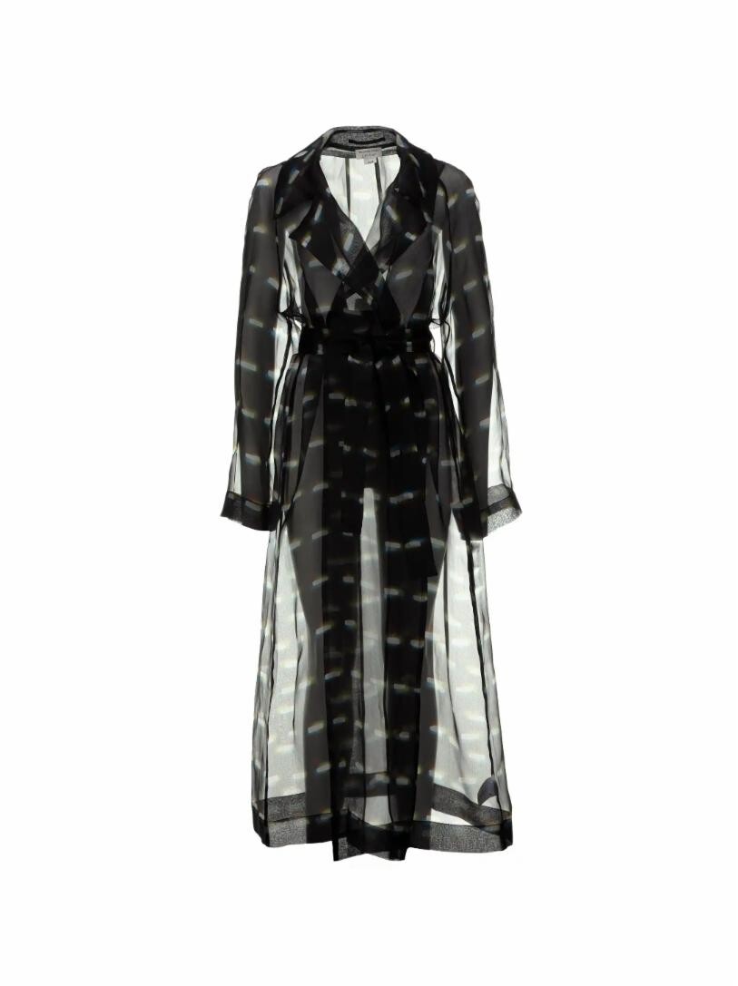 

Шёлковый плащ Dries Van Noten