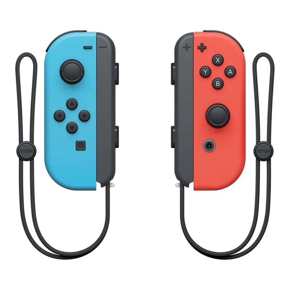 Геймпад Nintendo Switch Joy-Con Duo, красный/синий сменные кнопки jcd abxy 1 комплект кнопки направления sr sl l r zr zl триггеры полный набор кнопок для переключателя ns nx joy con
