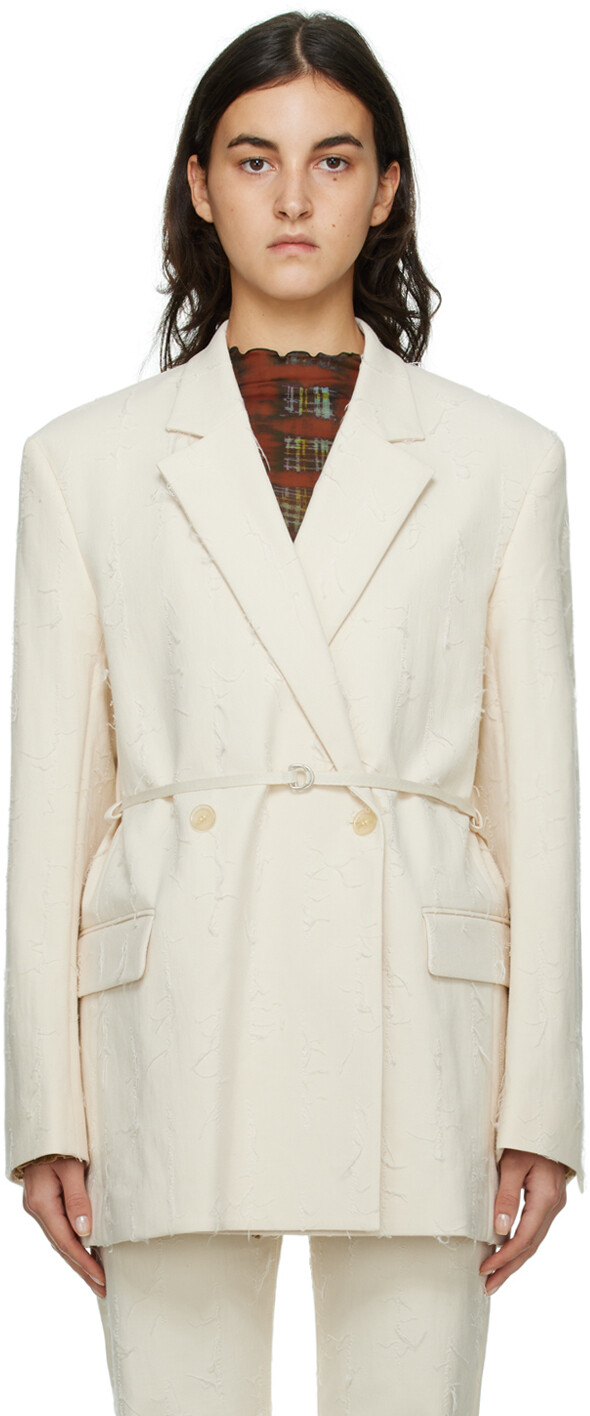 

Двубортный блейзер Off-White Acne Studios