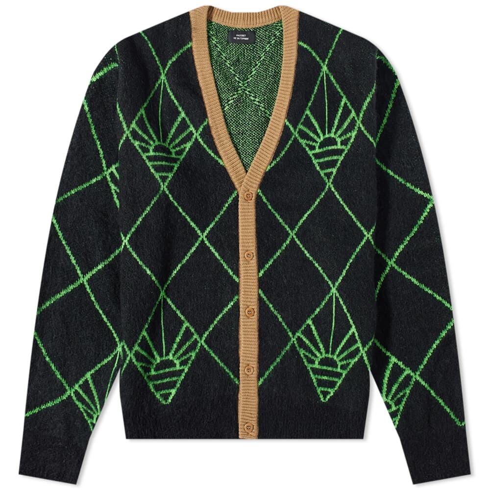 

Джемпер PACCBET Intarsia Cardigan, Черный