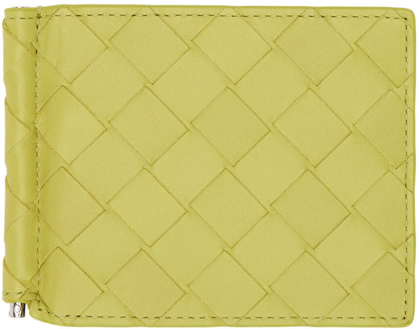 

Зеленый бумажник с клипсой Bill Bottega Veneta