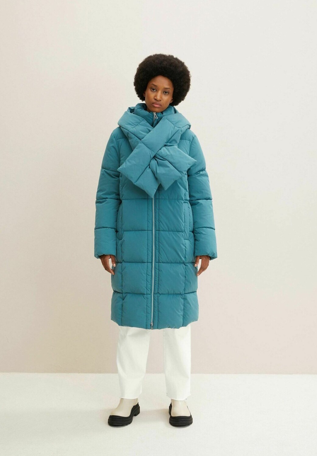 

Пальто зимнее Tom Tailor, pastel teal