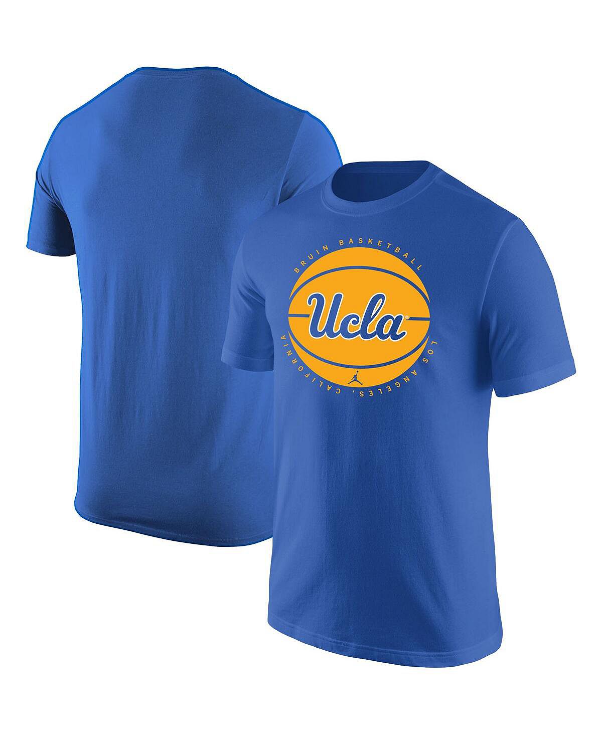 цена Мужская фирменная синяя футболка с логотипом ucla bruins basketball Jordan, синий