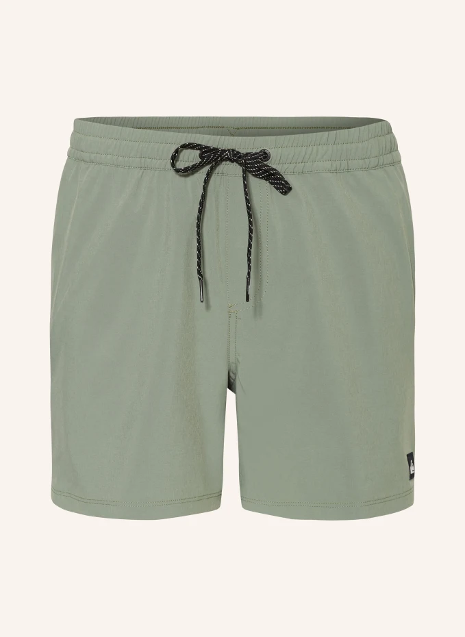 Шорты для плавания surfsilk solid volley 16 Quiksilver, зеленый