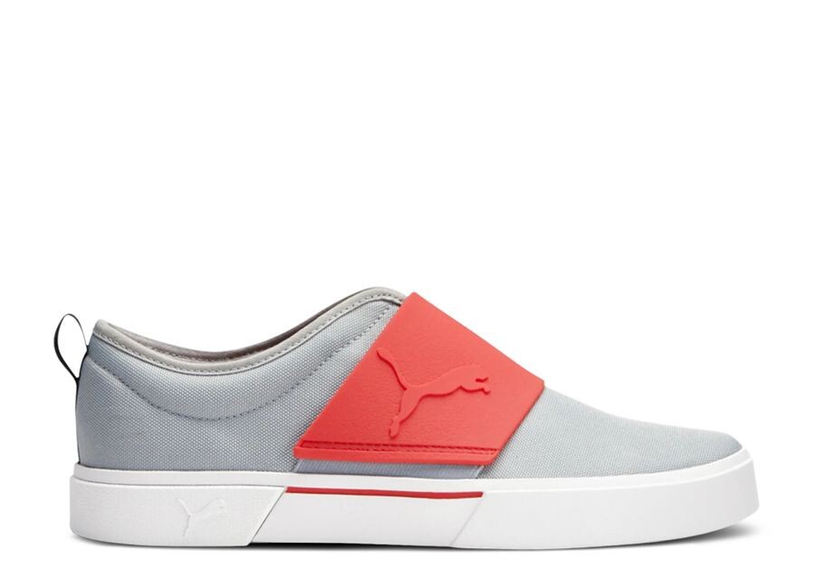 

Кроссовки Puma El Rey II Slip On, цвет Quarry High Risk Red